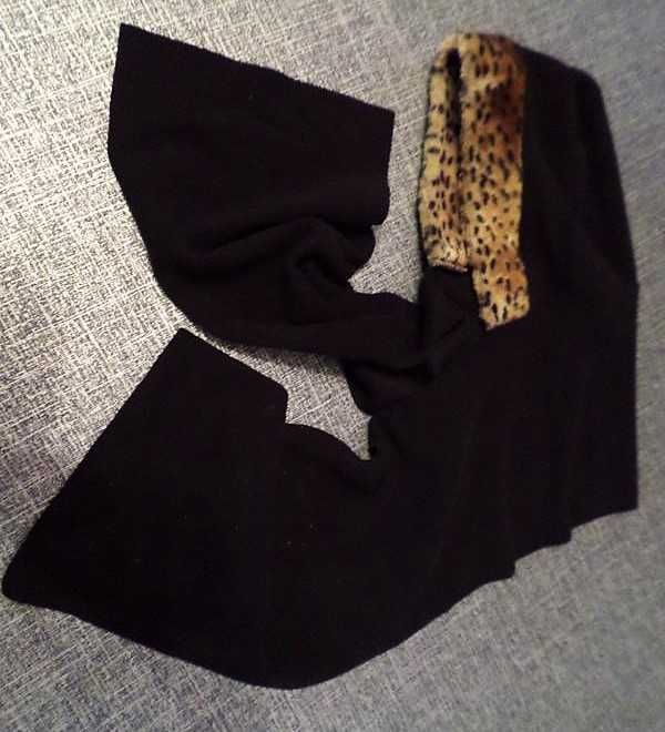 Снуд шапка-шарф с опушкой хомут + подарок