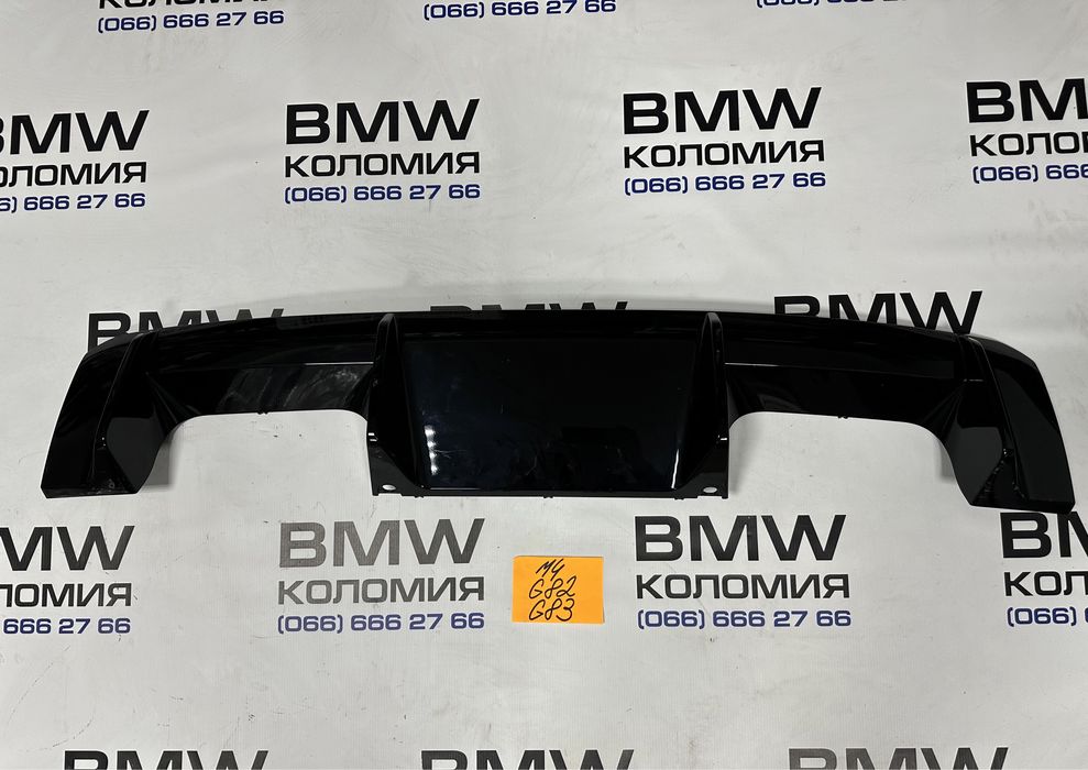 BMW M4 G82 G83 дифузор заднього бампера бмв м4 г82 г83