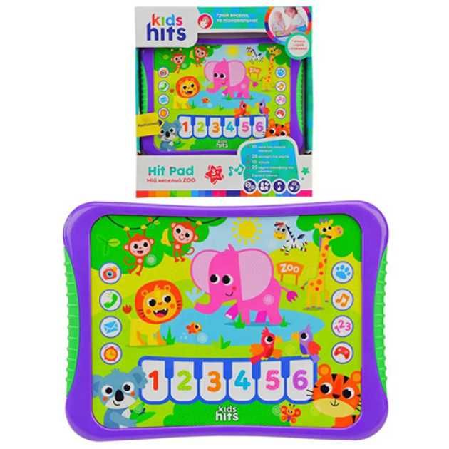 Інтерактивний планшет Мій веселий Zoo Тварини, звуки, вірши, мелодії