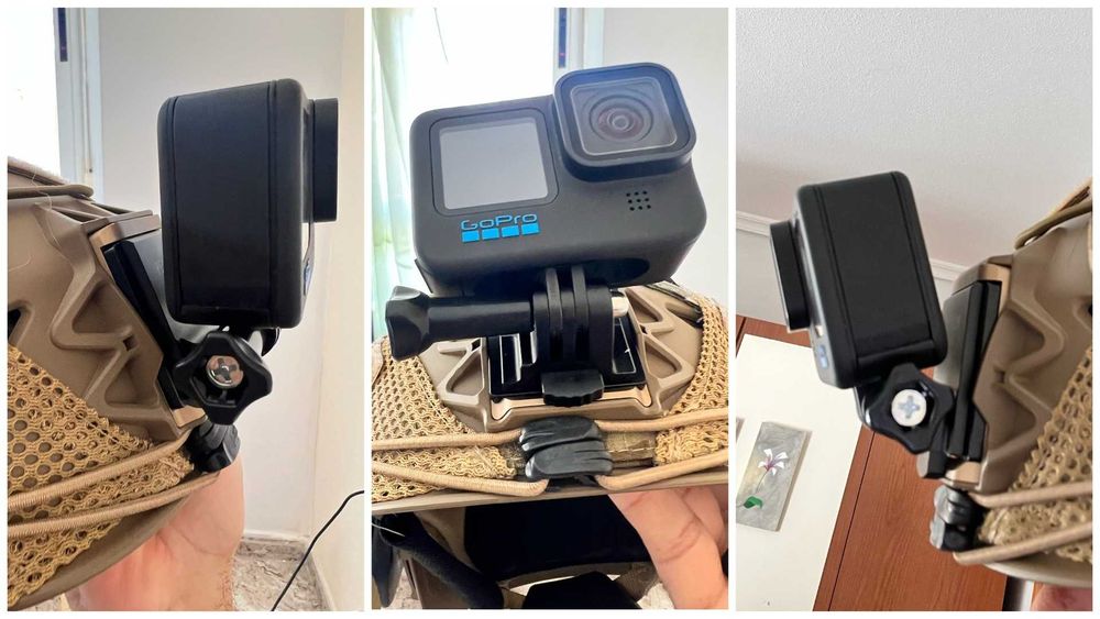 Кріплення на шолом NVG Mount / Крепление на шлем для GoPro Алюмінієве