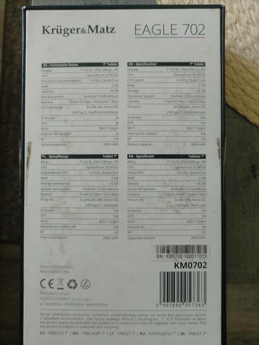Tablet z wgrana nawigacja sygic
