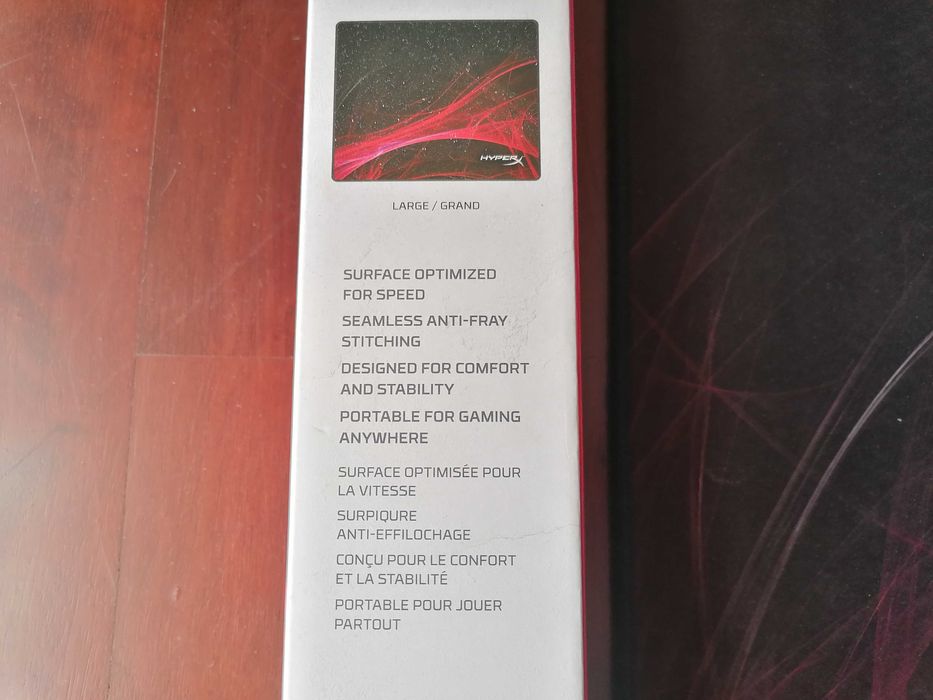 Tapete Rato HyperX Fury S Pro Gaming Large como novo