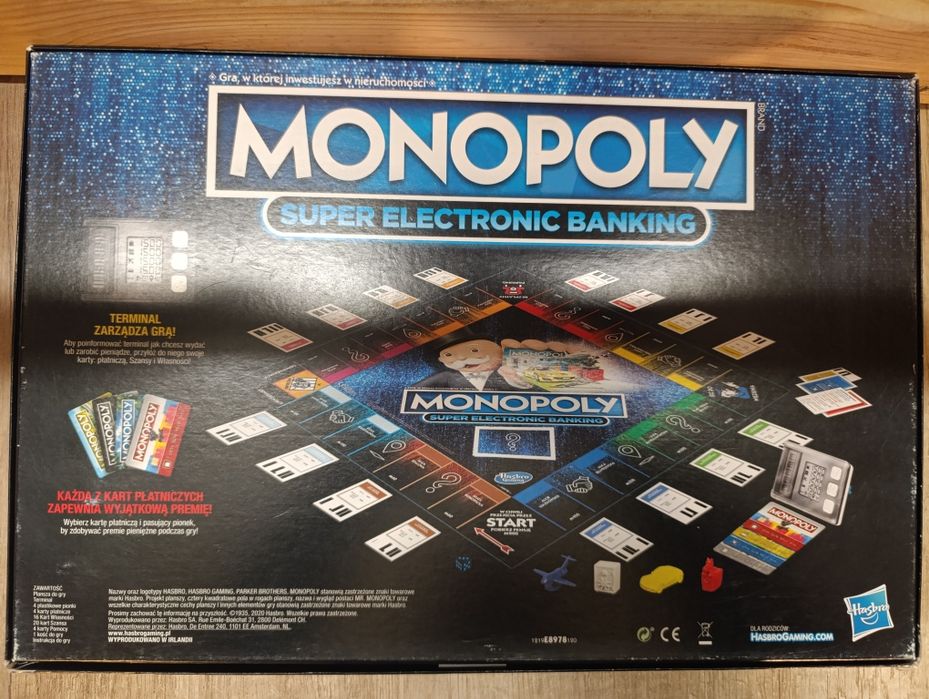 Monopoly Super Electronic Banking. Kompletna. Nowe baterie.