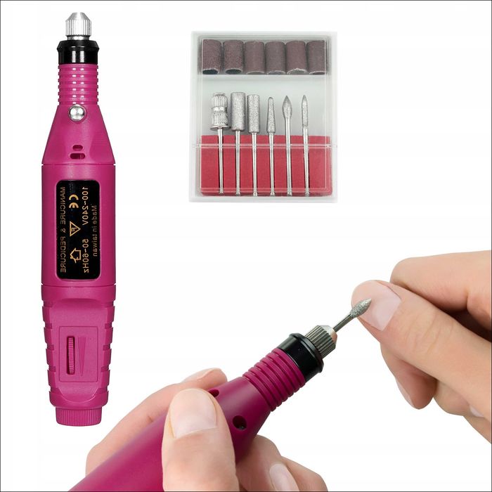 Frezarka menicure, pedicure, hybrydy, żele Frezy GRATIS !!!