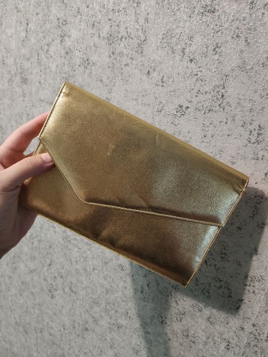 Золотой клатч/ кошелёк