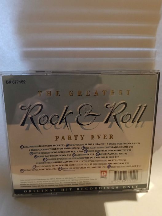 cd Rock and Roll Party Ever ( 3 cd's ) compilação