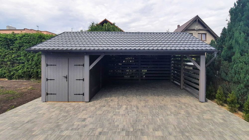 Wiata 7,3 x 5 m / Montaż w cenie