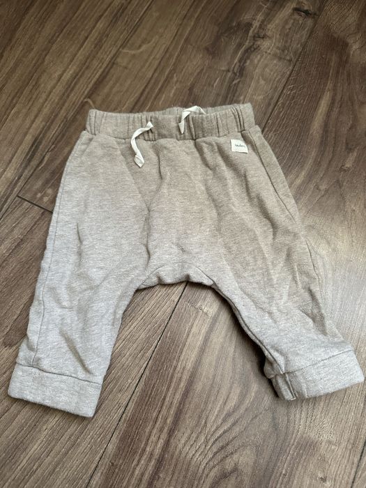 3 pary długich spodni dla chłopca noworodek H&M George 56