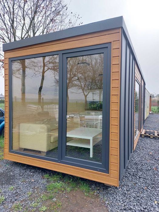 Dom modułowy, kontener mieszkalny, ocieplony wykończony - 22m2