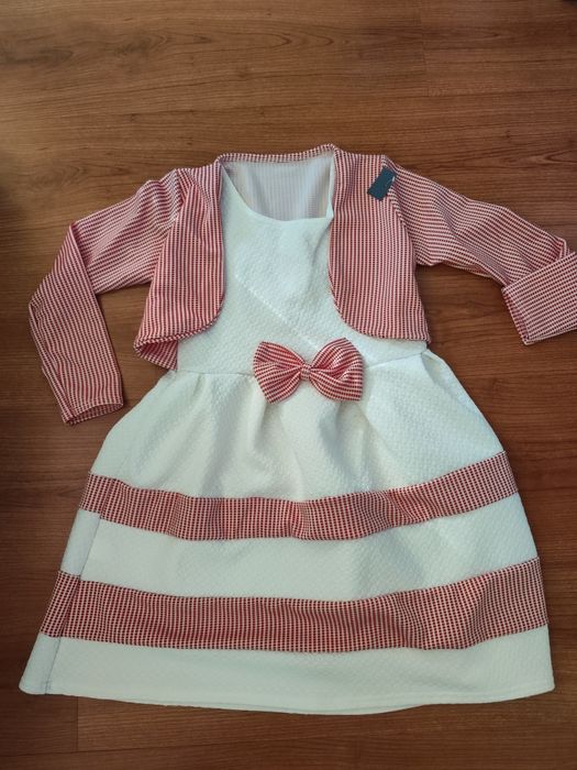Girl's Dress with Bow