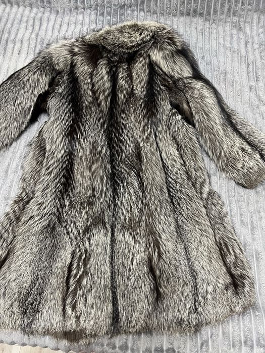 Шуба з чорнобурки