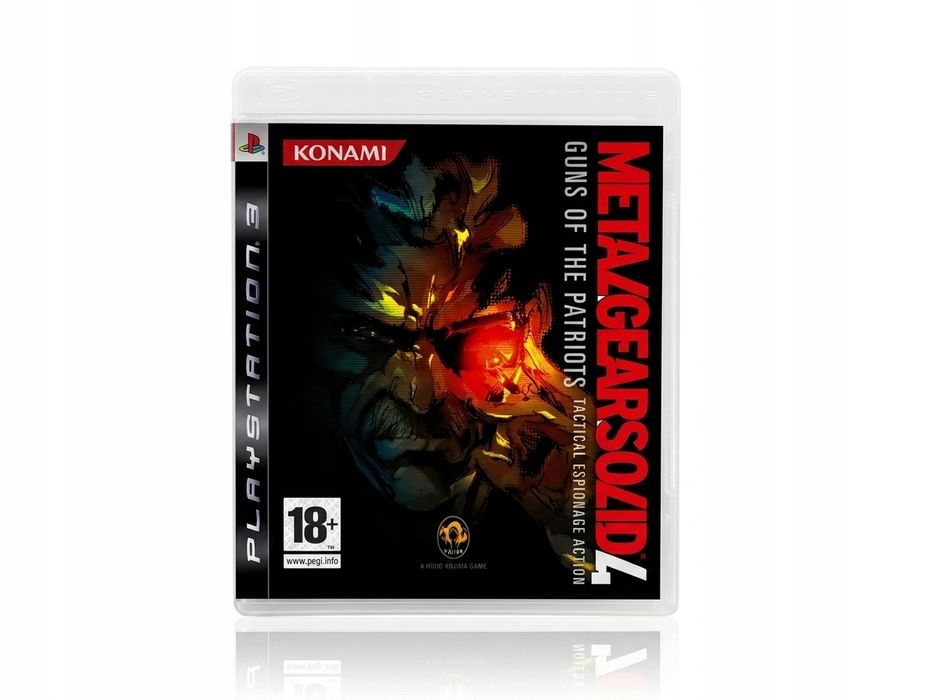 Metal gear solid 4 ps3 gra playstation 3 oryginalna