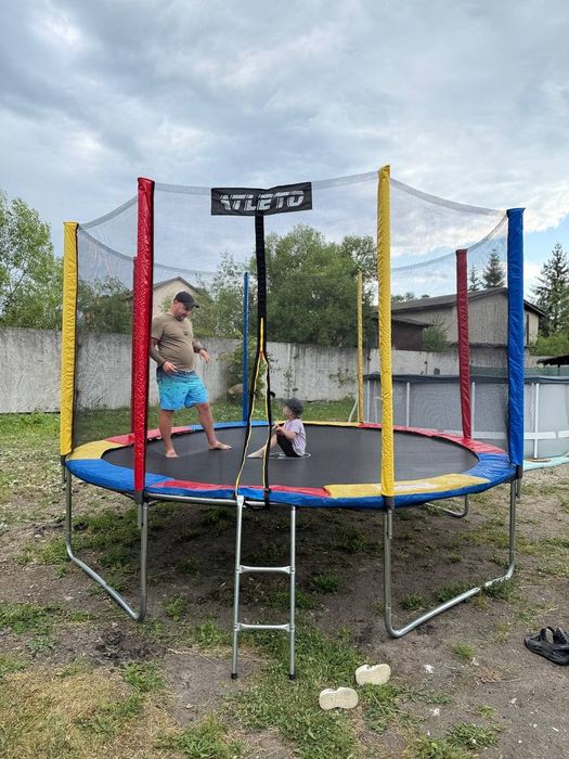 Продам новый детский батут!Батут Sky Jump Atleto 252 183 см