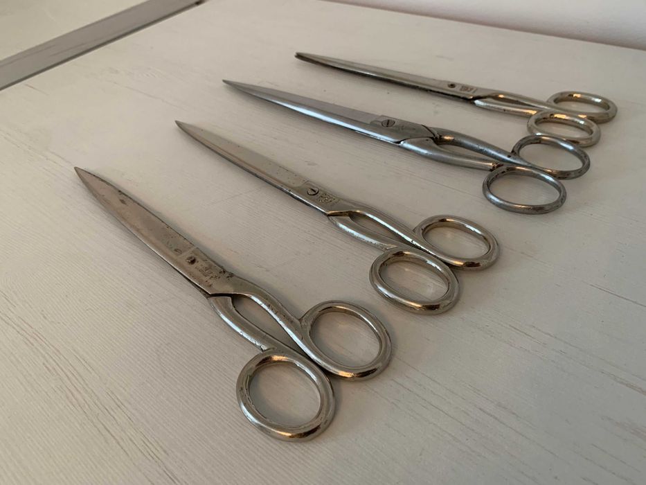 Nożyczki krawieckie niemieckie oraz Nożyczki krawieckie firmy Rostfrei
