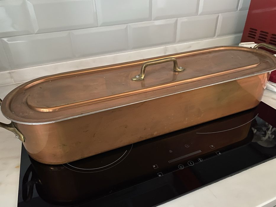 Panela peixeira cobre 62 cm
