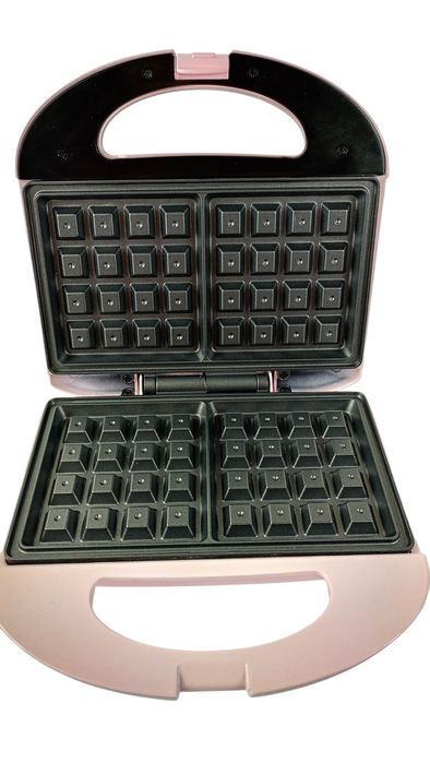 Gofrownica Bestron różowa