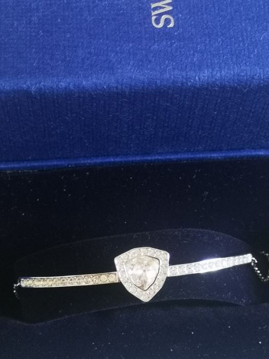 Swarovski Nowa bransoletka srebro kryształki