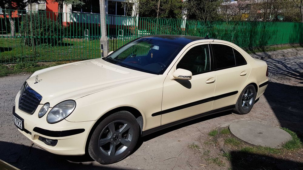 mercedes w 211 diesel  2009