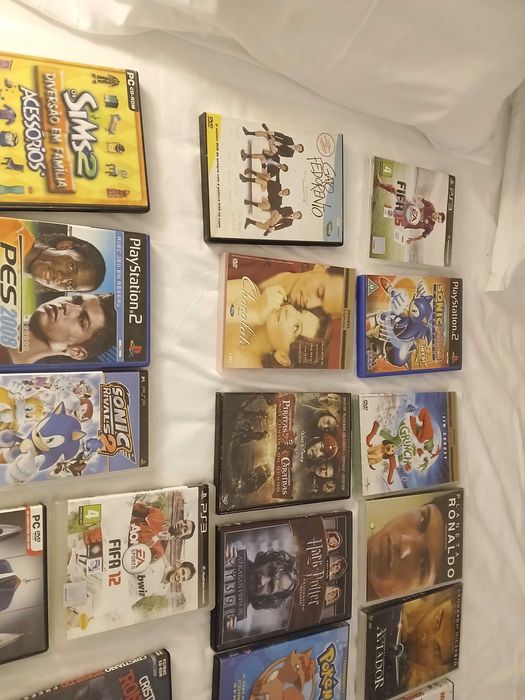 Filmes e jogos para consola,play station