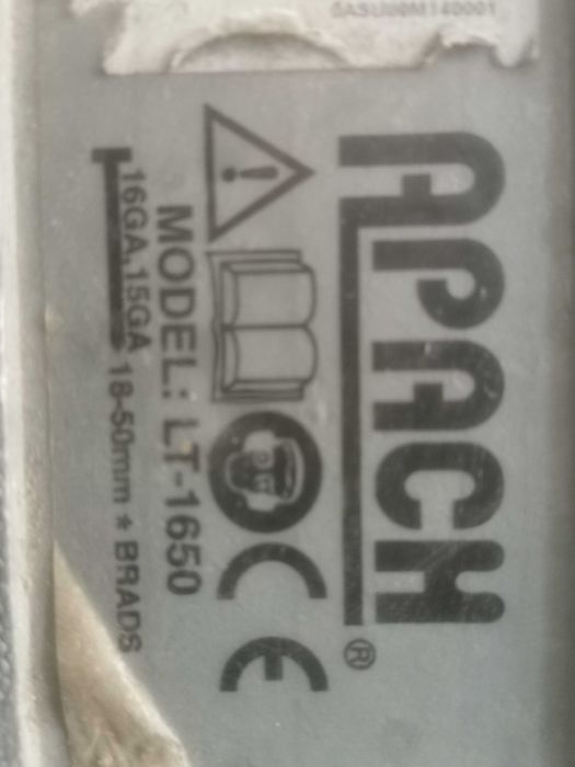 Pistola de pregar a ar comprimido APACH