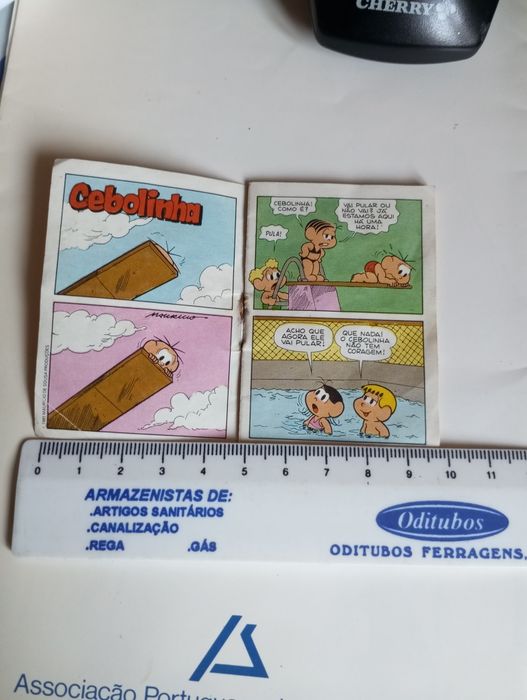 Raro mini  livrinho B.D. Cebolinha