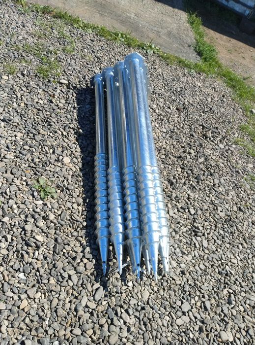 Гвинтовий фундамент, Геошурупи, Гвинтові палі Винтовые сваи