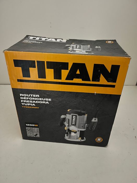 Frezarka górnowrzecionowa Titan 1200 W
