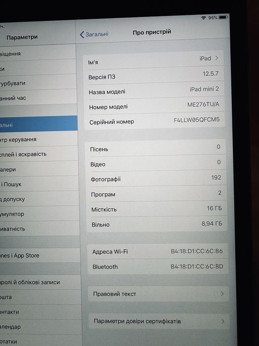 Ipad mini 2 16 ГБ