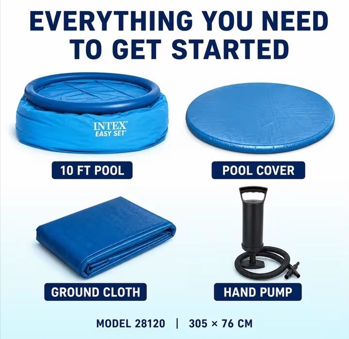 Piscina insuflável NOVA