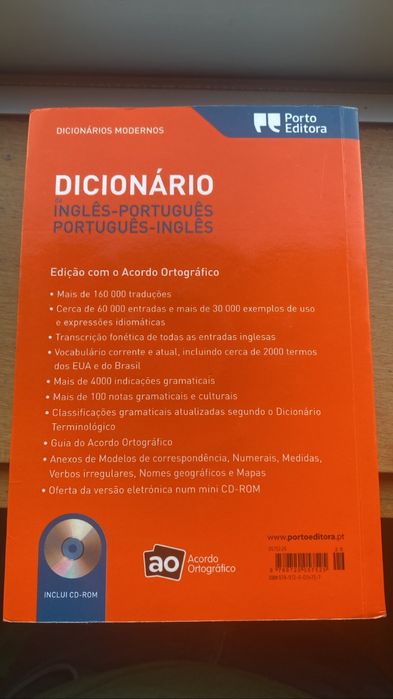 Dicionário inglês-portugues e portugues-inglês