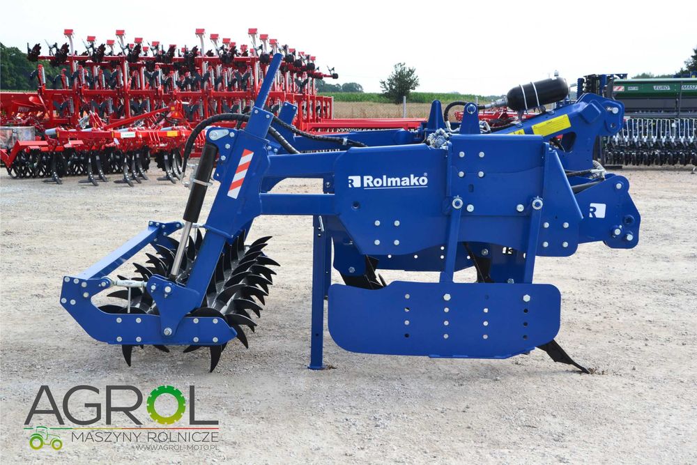 Pług dłutowy bezorkowy Rolmako Ripper U624 2,5m  / 3m Atilla Karsten