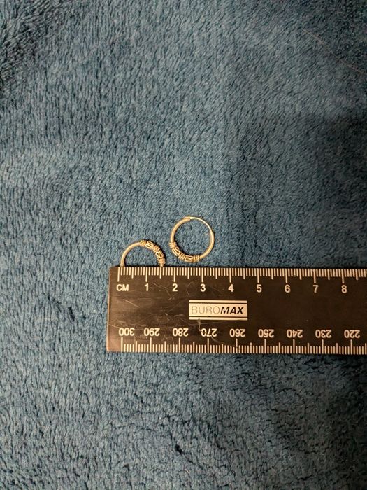 Серебряные сережки и цепочка!