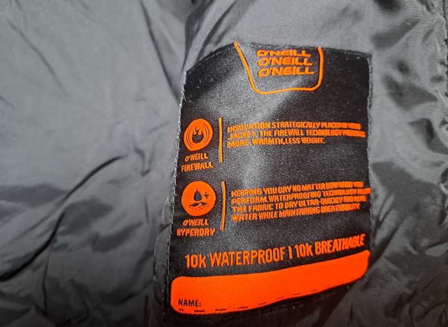 Kurtka_narciarska_snowboardowa ONEILL 10.000 roz. 170/S