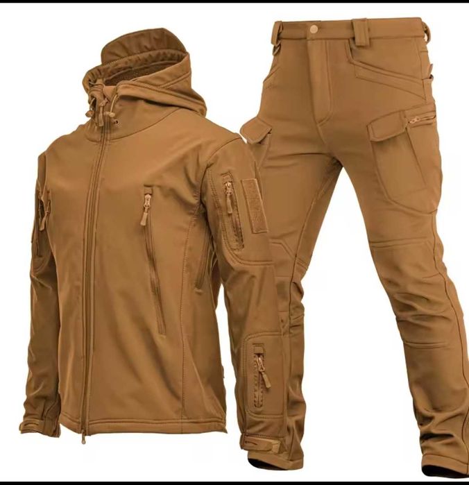 Військова форма Мультикам Олива Чорний тактичний костюм куртка штани