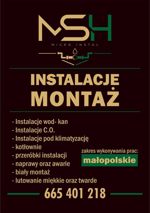 Instalacje sanitarne, hydraulika