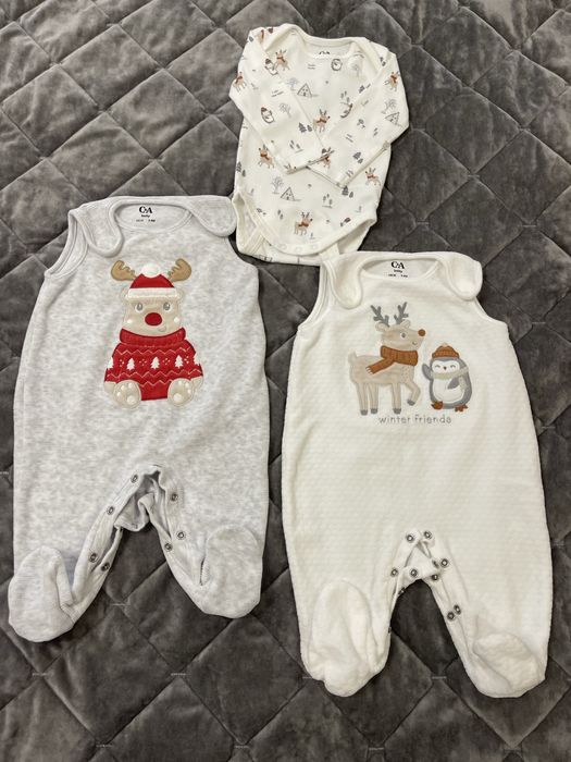 Новорічний чоловічок сукня боді Next C&A M&S Carters 68 74 нові