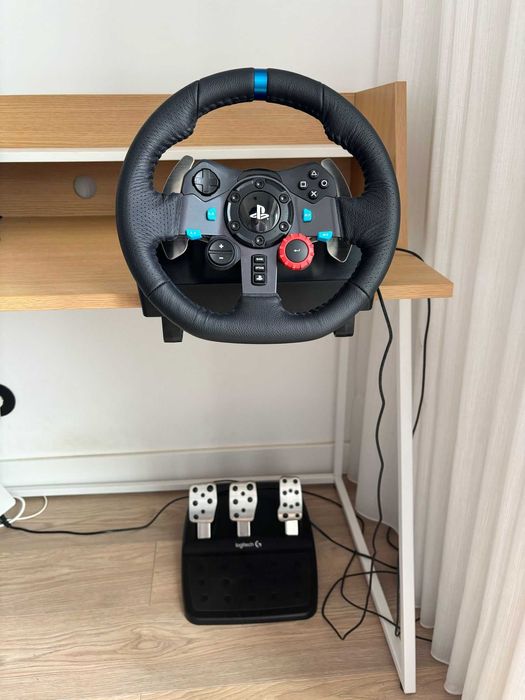 Logitech G29 Driving Force Steering Wheel + Pedals + Original Box64584614587777121