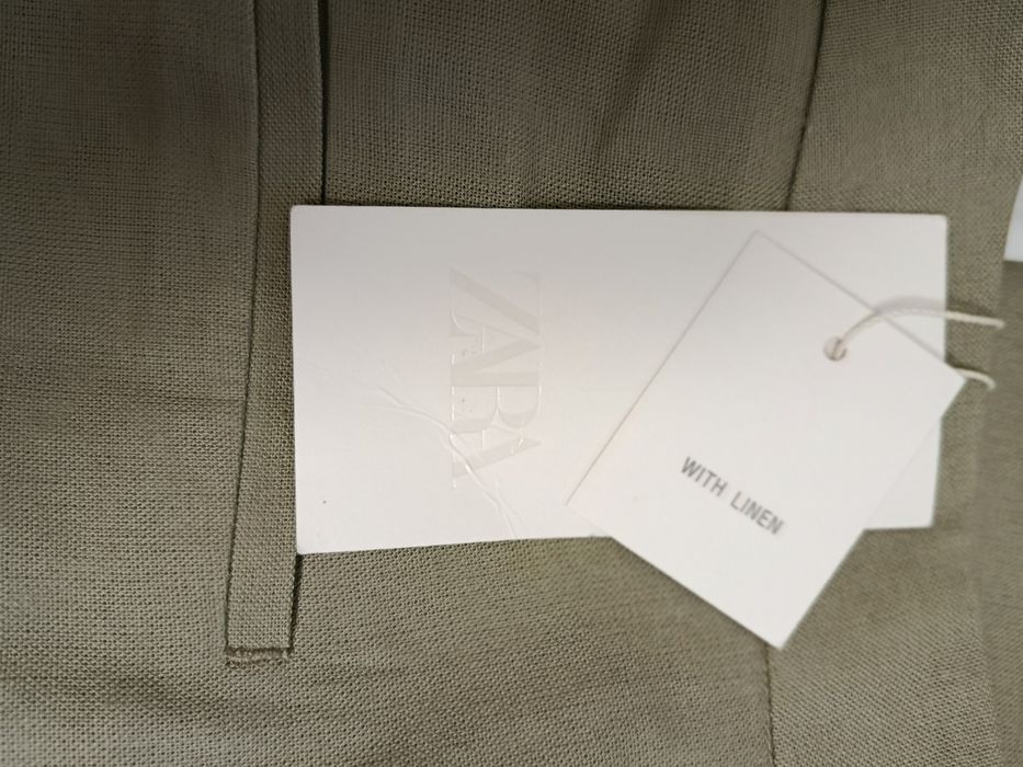 Брюки лляні Zara нові в упаковці з бірками