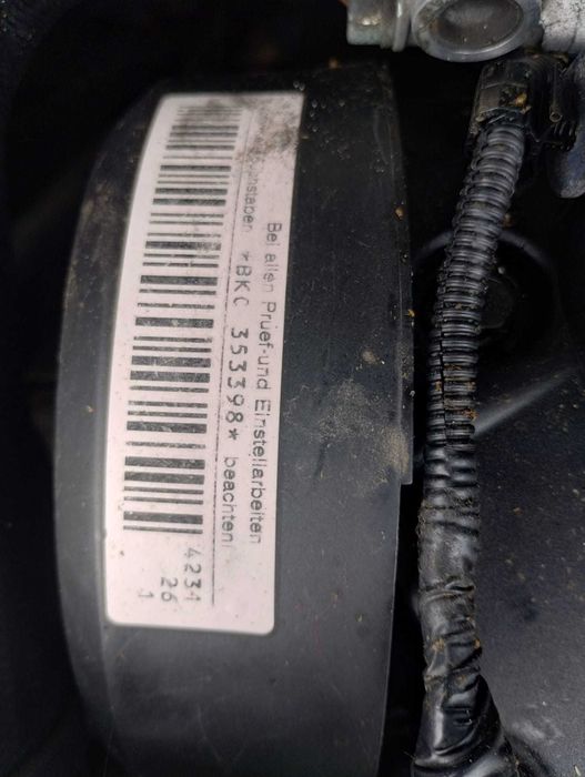 silnik pompa wtryski kompletny VW Touran Audi A3 Golf 1.9TDI BKC