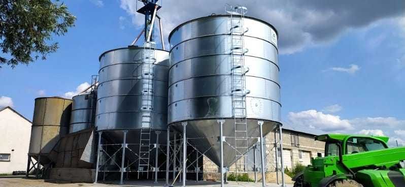 Silos zbożowy, paszowy, zbiornik, nie bin, nie michał Marco Polo MPS-D