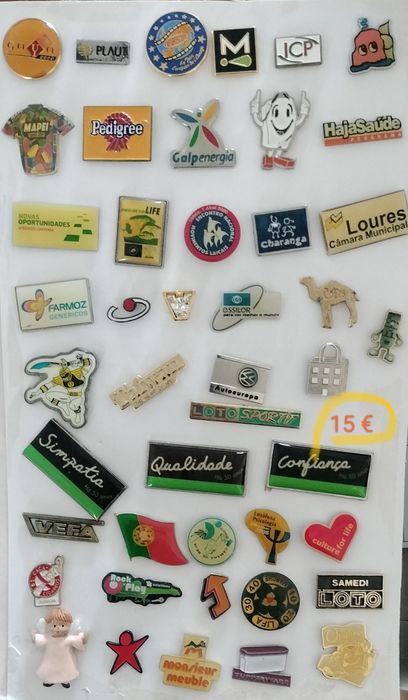 Pins diversos temas