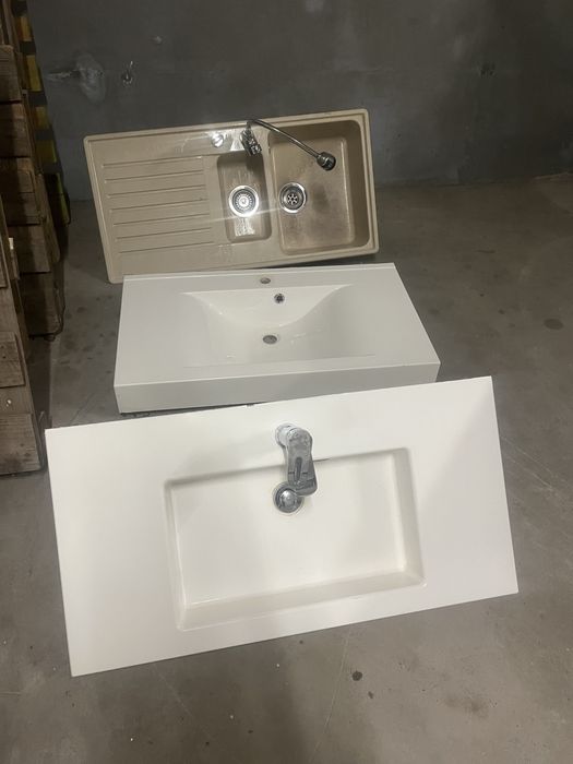 Umywalka łazienkowa zlew kuchenny