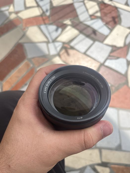 Objetiva sony 18-105 f4