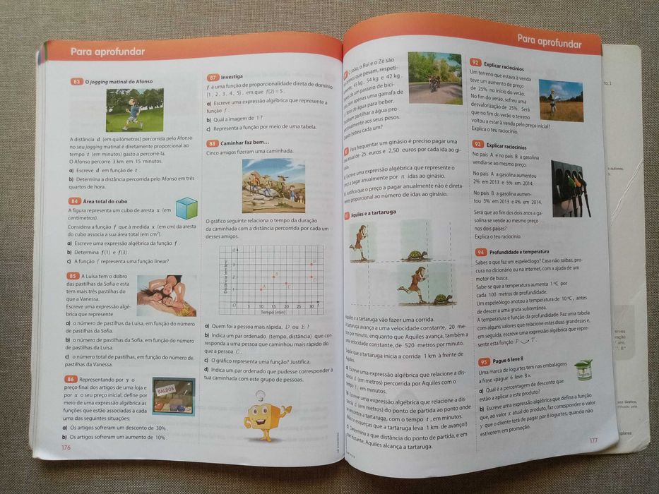 Manuais Matemática 7º ano- "Matemática em ação 7"