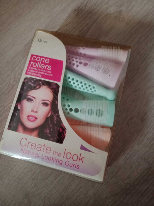 Wałki stożkowe do włosów