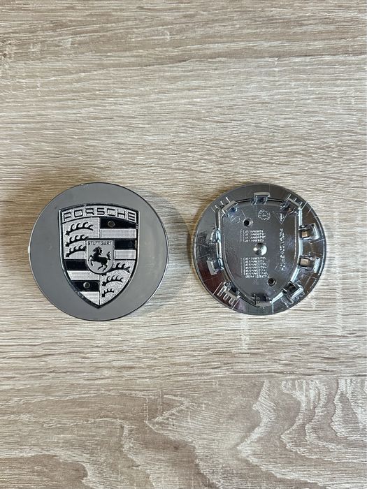 Conjunto 4 Centros Jantes Porsche 56mm 60mm 65mm 68mm 76mm