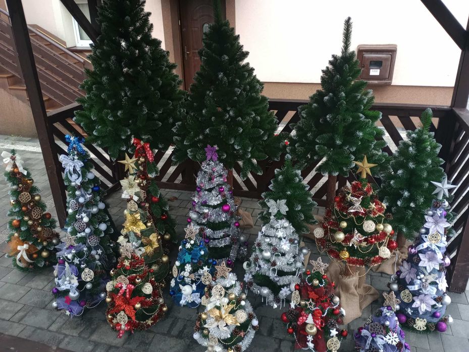 Choinka na PNIU sosna diamentowa OŚNIEŻONA 180 CM PRODUCENT premium!