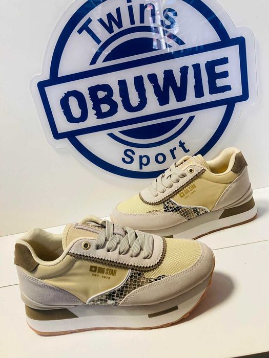 Big Star sneakersy damskie na platformie  LL274364  38  - 41