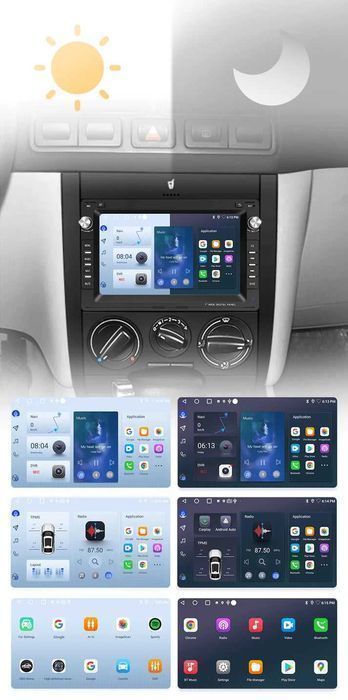 VW Golf 4 1997–2003 – Radio Android 7" CarPlay