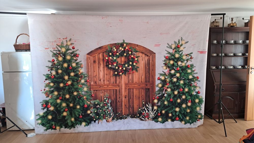 Fundo fotografico de natal